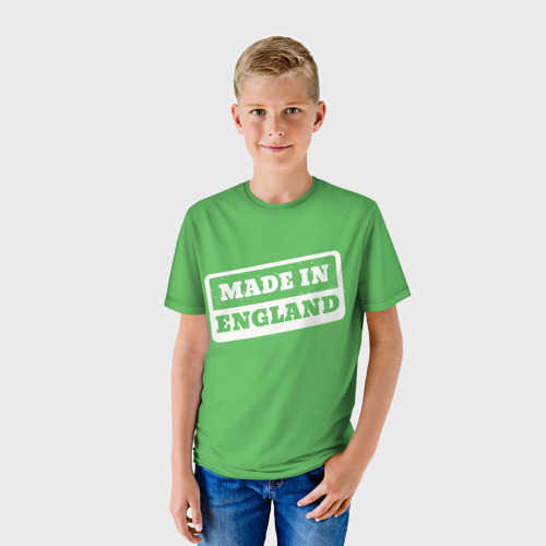 Детская футболка 3D Made in England - фото 3