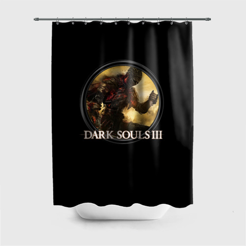 Штора 3D для ванной Dark Souls