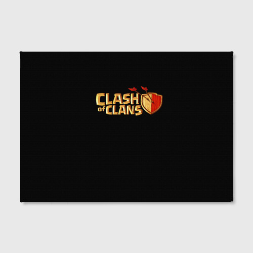 Холст прямоугольный Clash of Clans, цвет 3D печать - фото 2