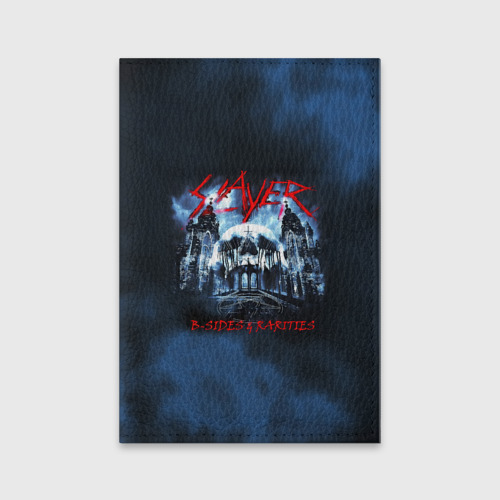 Обложка для паспорта матовая кожа Череп Slayer Фото 01 Обложка для паспорта матовая кожа Череп Slayer Фото 01