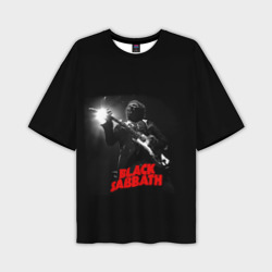 Мужская футболка oversize 3D Black Sabbath