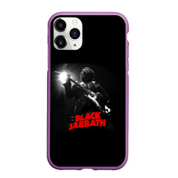 Чехол для iPhone 11 Pro Max матовый Black Sabbath