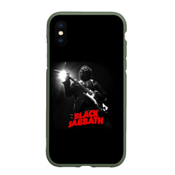 Чехол для iPhone XS Max матовый Black Sabbath