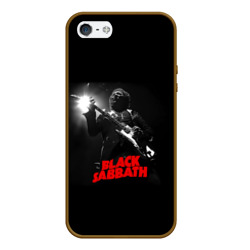 Чехол для iPhone 5/5S матовый Black Sabbath