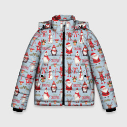 Зимняя куртка для мальчиков 3D Рождественская Милота