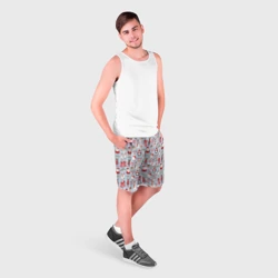 Мужские шорты 3D Рождественская Милота - фото 2