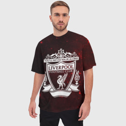 Мужская футболка oversize 3D Liverpool - фото 2