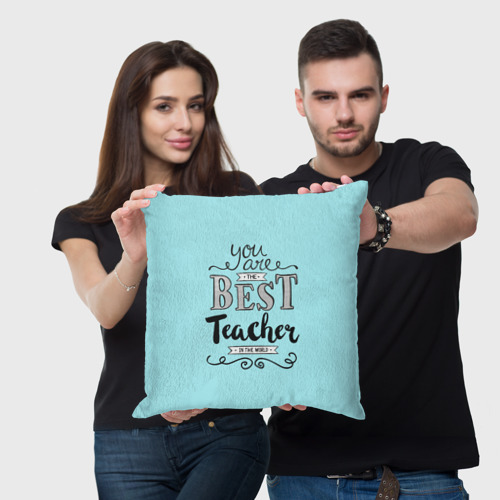 Подушка 3D Лучший учитель - фото 3
