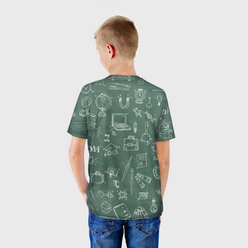 Детская футболка 3D Выйди и зайди нормально, цвет 3D печать - фото 4