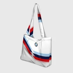 Пляжная сумка 3D BMW БМВ white - фото 2
