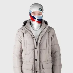 Балаклава 3D BMW БМВ white - фото 2