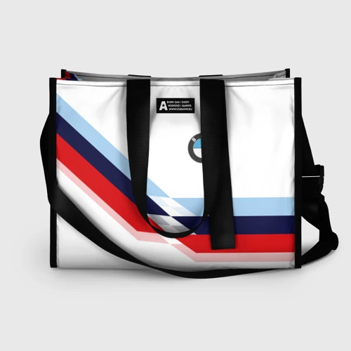 Сумка-шоппер 3D BMW БМВ white