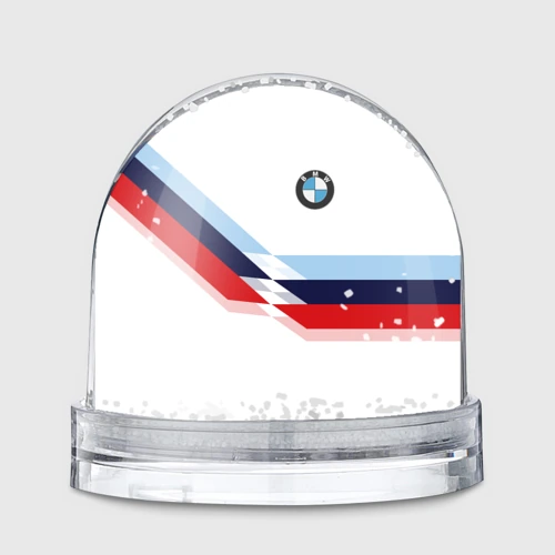 Игрушка Снежный шар BMW БМВ white