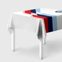 Скатерть 3D BMW БМВ white