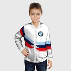 Детский бомбер 3D BMW БМВ white - фото 2