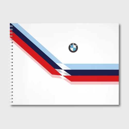 Альбом для рисования BMW БМВ white