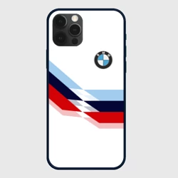 Чехол для iPhone 12 Pro BMW БМВ white