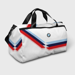 Сумка спортивная 3D BMW БМВ white