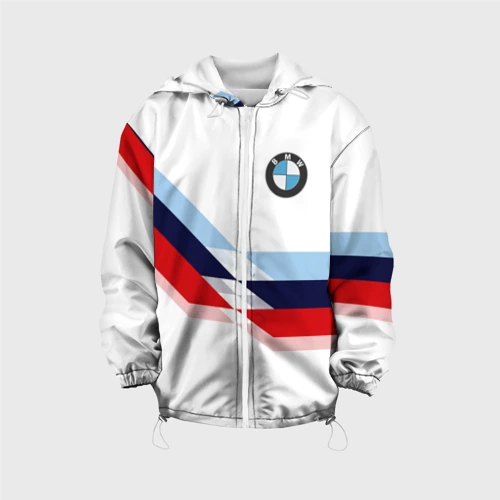 Детская куртка 3D BMW БМВ white
