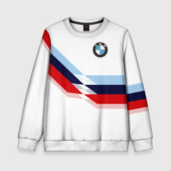 Детский свитшот 3D BMW БМВ white