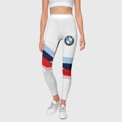 Леггинсы 3D BMW БМВ white - фото 2