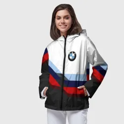 Женская ветровка 3D BmW m sport БМВ - фото 2