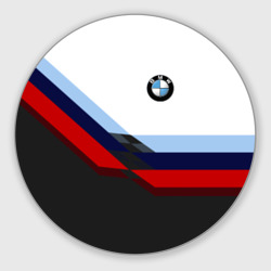 Круглый коврик для мышки BmW m sport БМВ