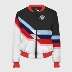 Женский бомбер 3D BmW m sport