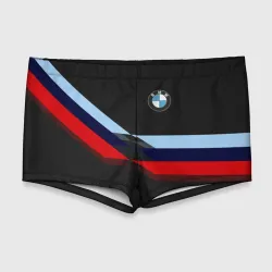 Мужские купальные плавки 3D BMW БМВ