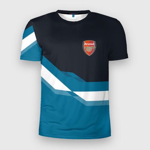 Мужская футболка 3D Slim Арсенал / FC Arsenal 2018 #1, цвет 3D печать