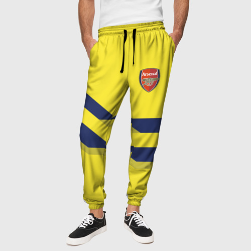 Мужские брюки 3D Арсенал / FC Arsenal 2018 #2, цвет 3D печать - фото 4