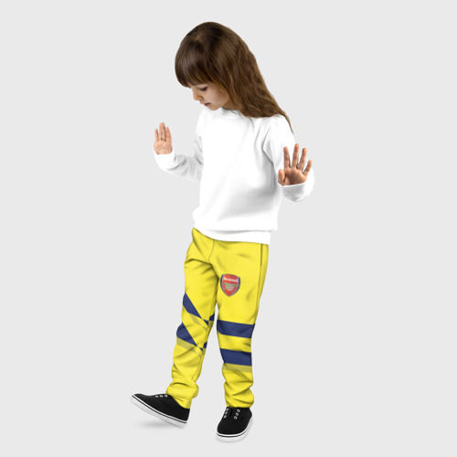 Детские брюки 3D Арсенал / FC Arsenal 2018 #2, цвет 3D печать - фото 3