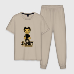 Мужская пижама хлопок Bendy and the ink machine 12