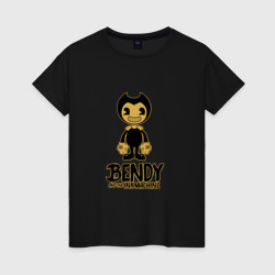 Женская футболка хлопок Bendy and the ink machine 12