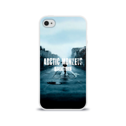 Чехол для Apple iPhone 4/4S силиконовый глянцевый Arctic Monkeys brainstorm Фото 01 Чехол для Apple iPhone 4/4S силиконовый глянцевый Arctic Monkeys brainstorm Фото 01
