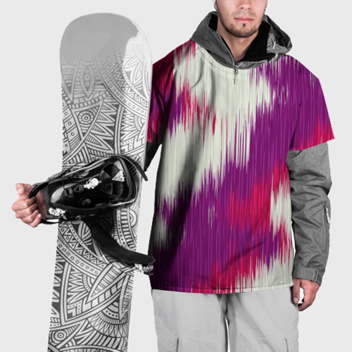 Накидка на куртку 3D Абстракция линий, цвет 3D печать