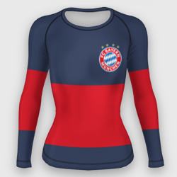 Женский рашгард 3D Bayern Munchen - Red-Blue FCB 2022 new