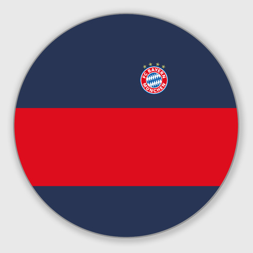 Круглый коврик для мышки Bayern Munchen - Red-Blue FCB 2022 new