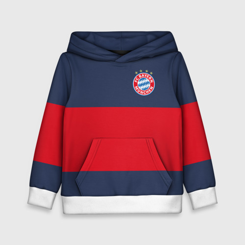 Детская толстовка 3D Bayern Munchen - Red-Blue FCB 2022 new