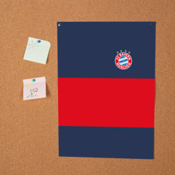 Постер Bayern Munchen - Red-Blue FCB 2022 new - фото 2