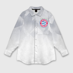 Женская рубашка oversize 3D Bayern Munchen - Fresh Design 2018 new