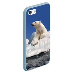 Чехол для iPhone 5/5S матовый Арктика - фото 2