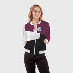 Женский бомбер 3D Манчестер сити Manchester city - фото 2