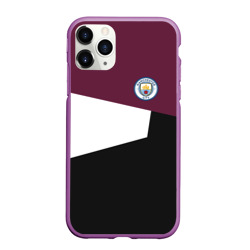 Чехол для iPhone 11 Pro матовый Манчестер сити Manchester city