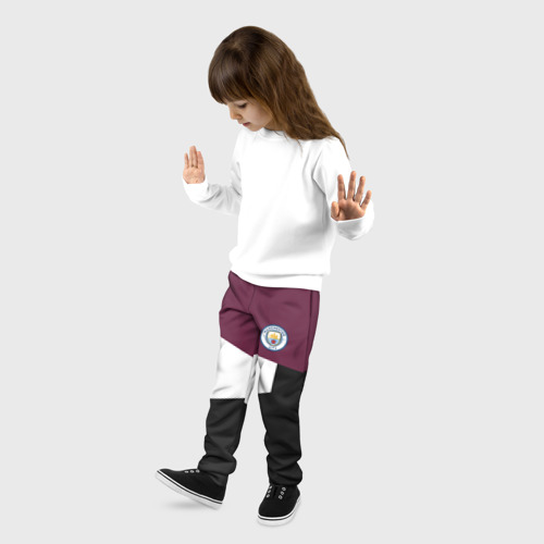 Детские брюки 3D Манчестер сити Manchester city, цвет 3D печать - фото 3