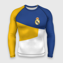 Мужской рашгард 3D Real Madrid geometry sport