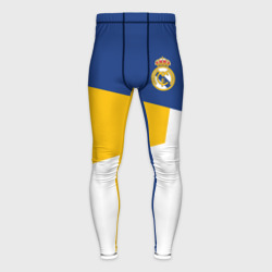 Мужские тайтсы 3D Real Madrid geometry sport