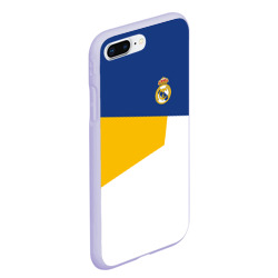 Чехол для iPhone 7Plus/8 Plus матовый Real Madrid geometry sport - фото 2