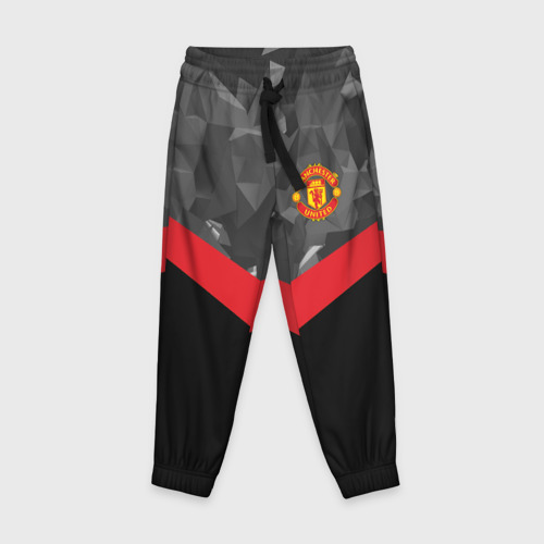 Детские брюки 3D Manchester United 2018 #14, цвет 3D печать