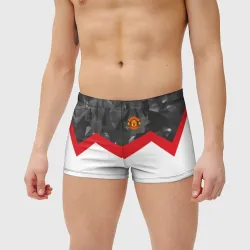 Мужские купальные плавки 3D Manchester United 2018 #16 - фото 2